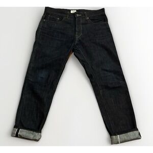 Railcar Fine Goods Selvedge Denim X075 Dark Indigo Made In USA 31x30